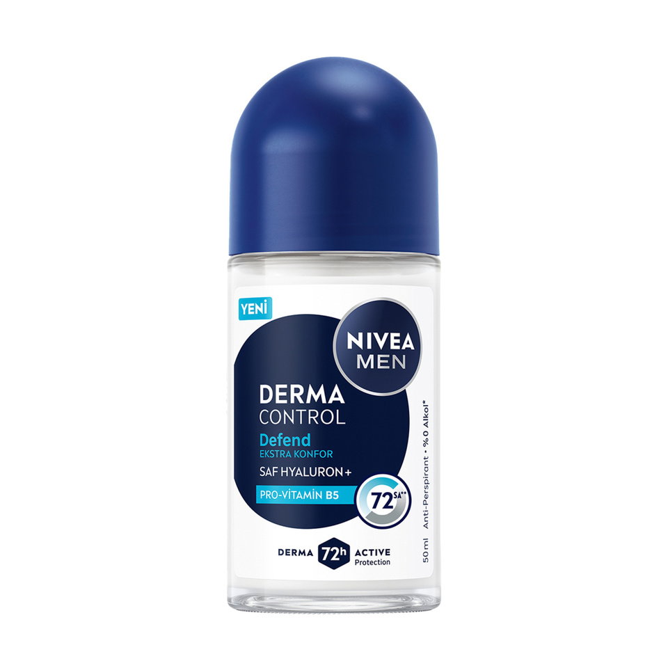 NİVEA ROLL-ON MEN 50 ML-DERMA CONTROL DEFEND